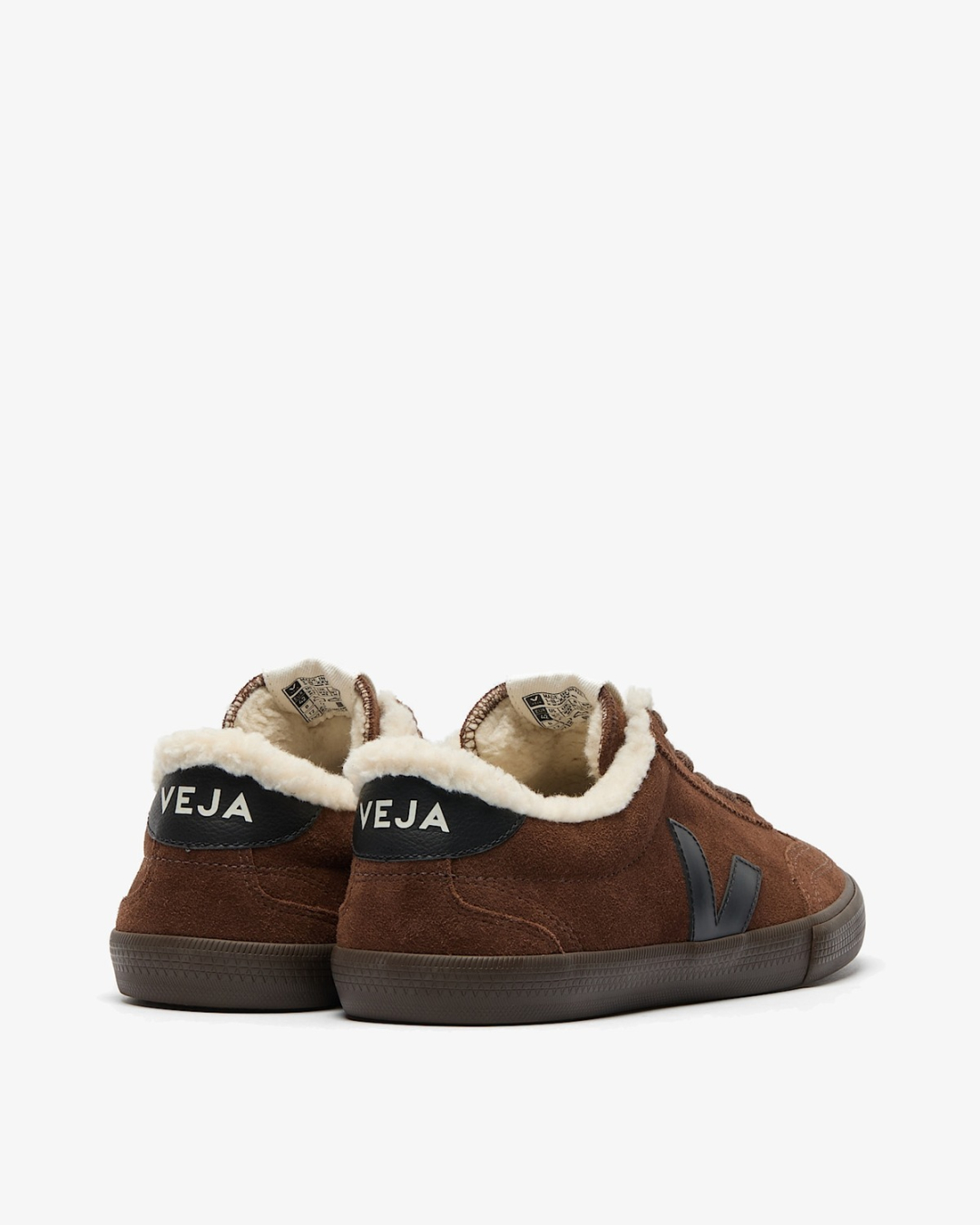 VEJA Patike VU0321470A360 VOLLEY W SUEDE WALNUT_BLACK_EAGLE/JZ2 — foto 3