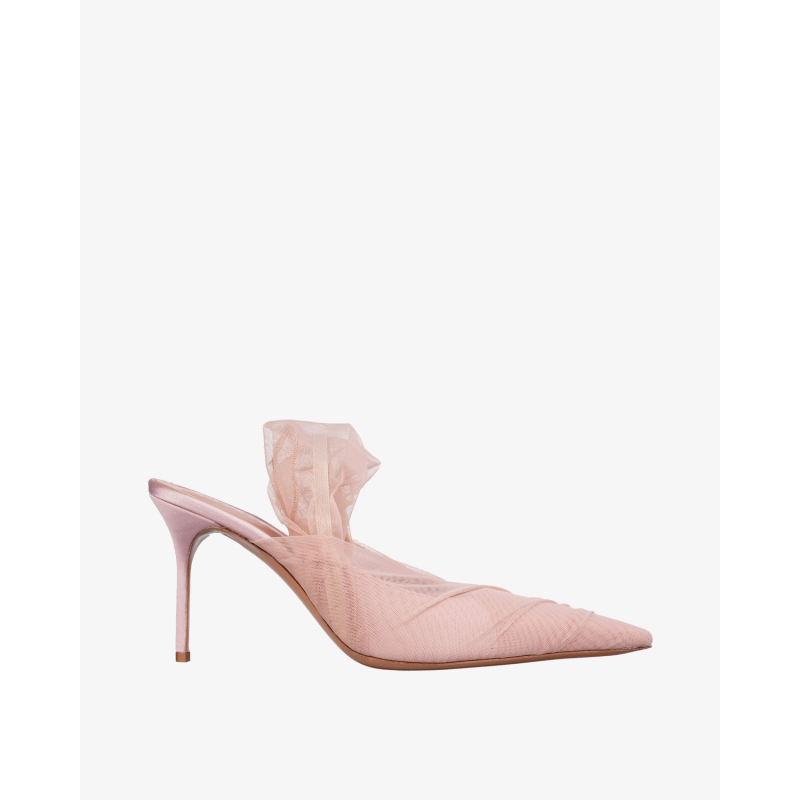 GEDEBE Sandale SIMONE SLINGBACK 80 (TULLE)/PL26 FARD