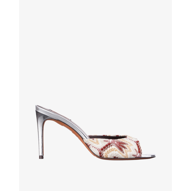 MISSONI Papuče MWF187_114/PL26 DAISY RASCHEL ARABESQUE LUREX BROWN