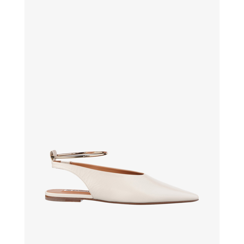 JIL SANDER Sandale J15WX0018 SINGBACK BONE/PL26