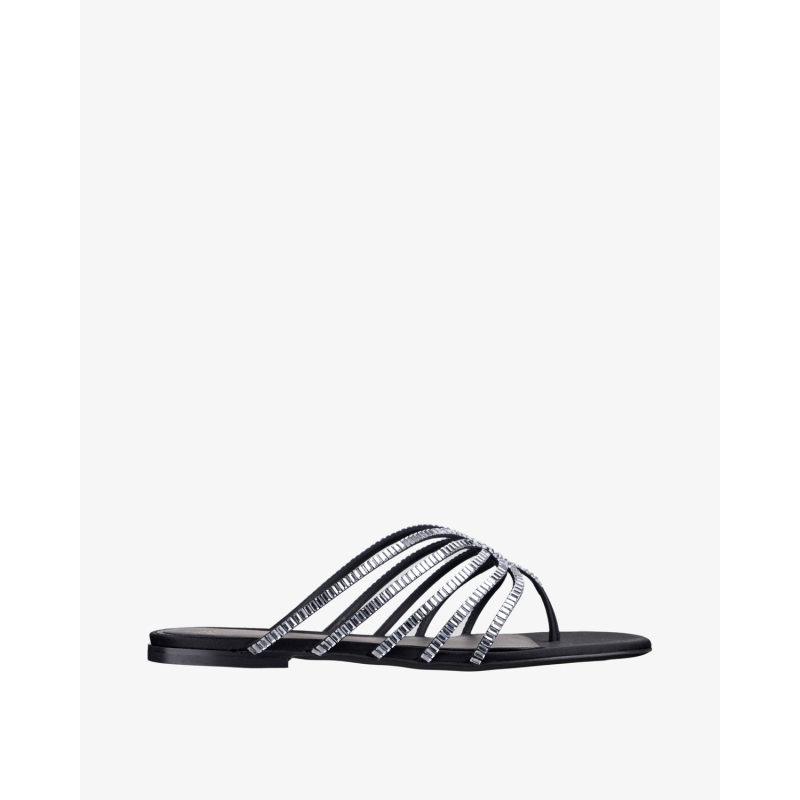 ALEVI Papuče LADY XTAL FLAT/PL26 black