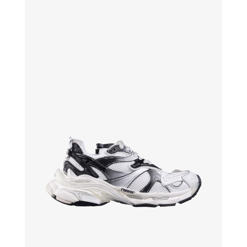 BALENCIAGA Patike 779066-WRN2G-9010/PL26 RUNNER.2 GRADIENT LINES WHITE/BLACK