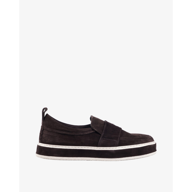 ANTIPODE Cipele MOSES 933/PL26 DARK BROWN COLOR SUEDE LEATHER