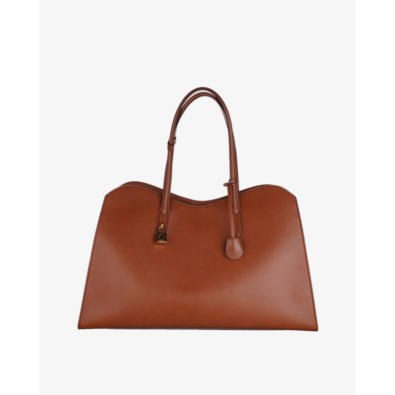STELLA MCCARTNEY Torba 7B0193WP0533/PL26 Falabella Mini Bag Woven Alter Suede brandy