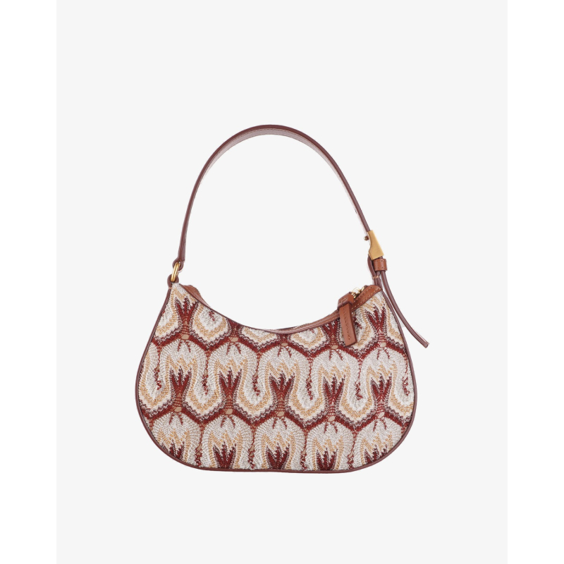 MISSONI Torba MI10075F_114/PL26 HOBO MINI SMALL SHOULDER BAG)  RASCHEL ARABESQUE