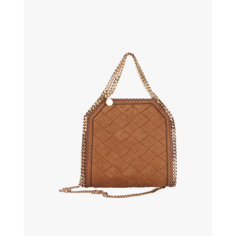STELLA MCCARTNEY Torba 371223WP0690/PL26 Falabella Soft Clutch Padded Alter Mat brandy