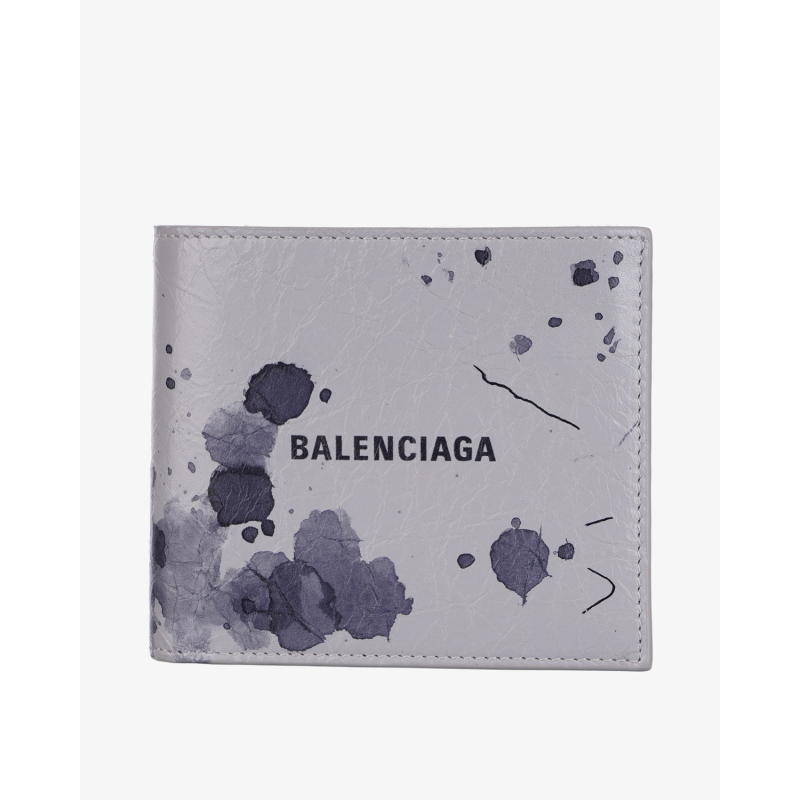 BALENCIAGA Novčanik 594315-2ACBD-1210/PL26 CASH SQ FOLD CO WALLET LIGHT GREY