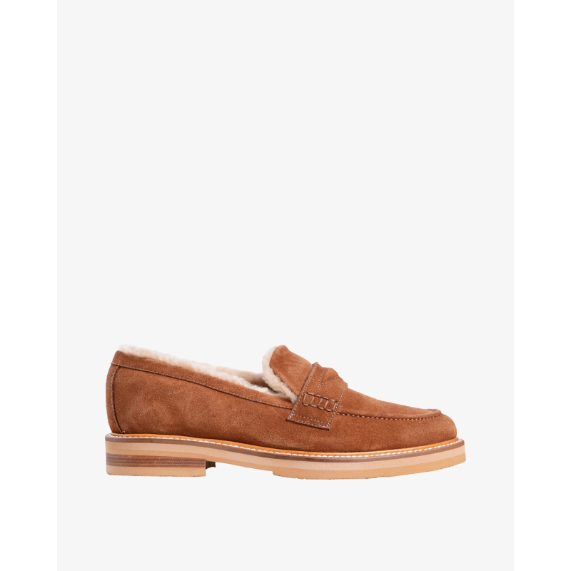 Eleventy Cipele N82SCAN01 - SCA0N045-04  LOAFER - CAMMELLO/JZ26