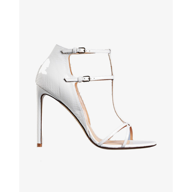 FRANCESCO RUSSO Sandale R1S948/PL24 WHITE