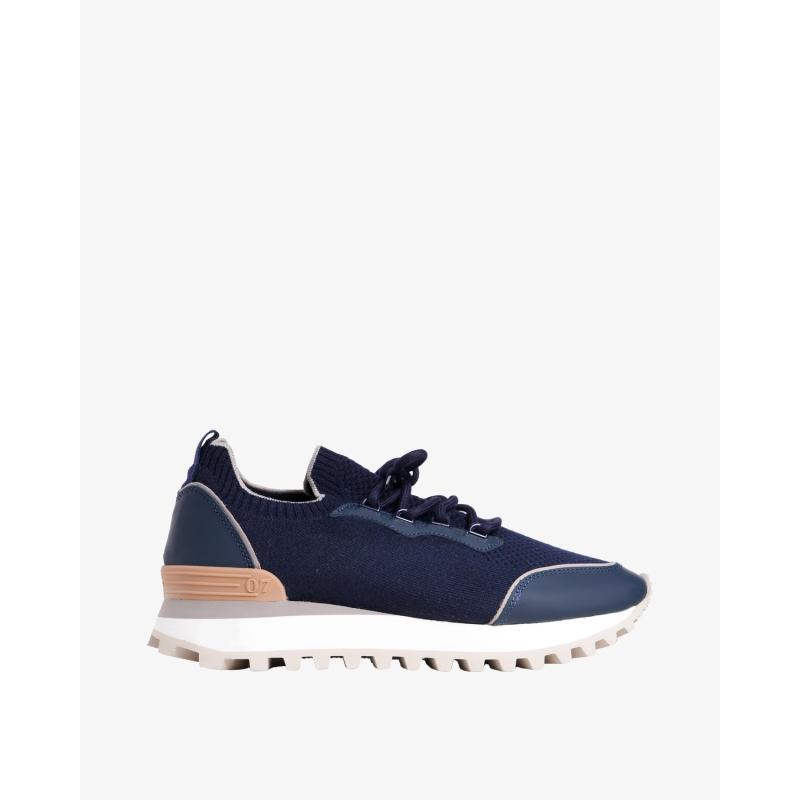 Eleventy Patike N77SCNN04 SCA0N035 SCARPA TRAINER BLU, BLU E TORTORA/JZ26