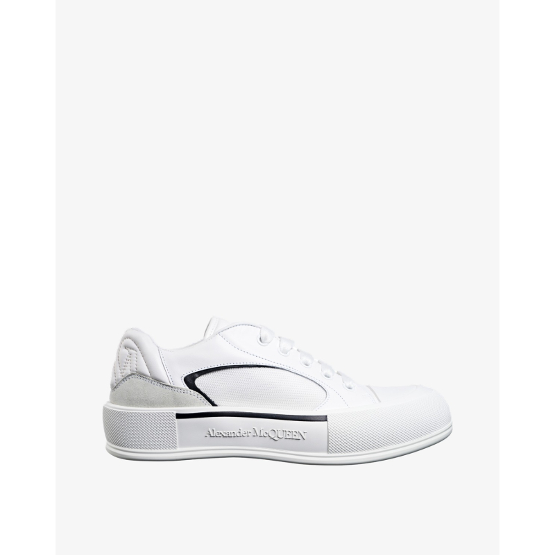 ALEXANDER MCQUEEN Patike 777241/pl24  WHITE/BLACK