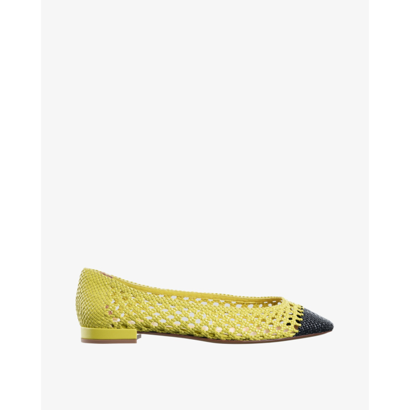 FRANCESCO RUSSO Cipele R1P955/PL26 BLACK/YELLOW