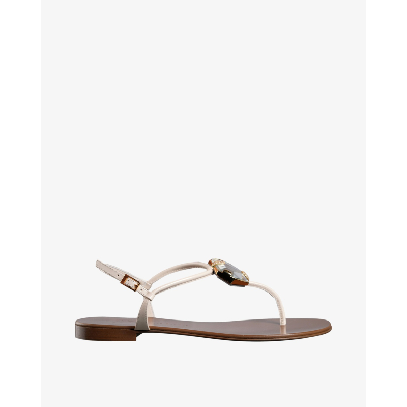 GIUSEPPE ZANOTTI Sandale E600018-003/PL26 FLAT SANDAL MUSE INSOMNIA 00