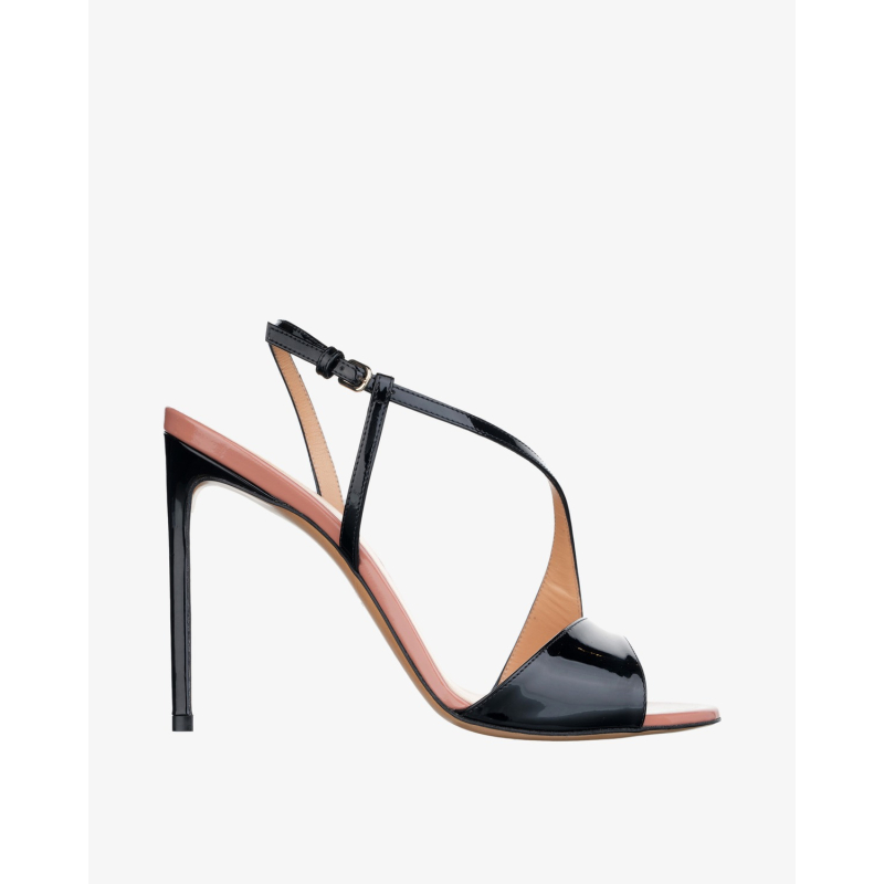 FRANCESCO RUSSO Sandale R1S1026/PL26 BLACK