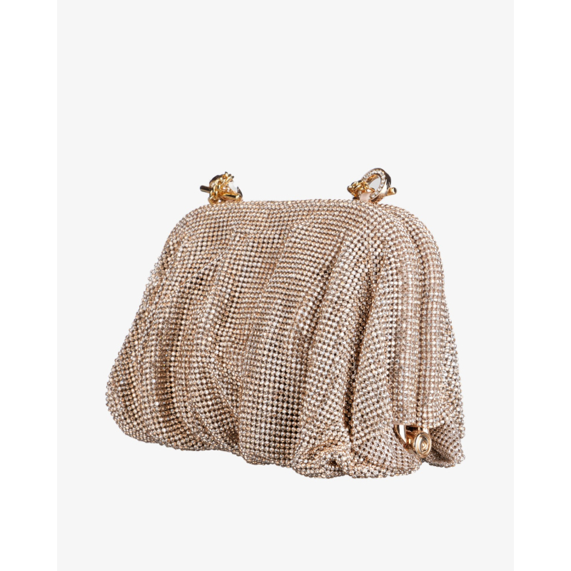 BENEDETTA BRUZZICHES Torba 0011060/PL26 VENUS la petite Rhinestone mesh/Shine on you crazy diamond