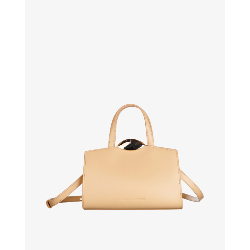 BENEDETTA BRUZZICHES Torba 103148/PL26 Serena la Petite Calfskin/French Vanilla