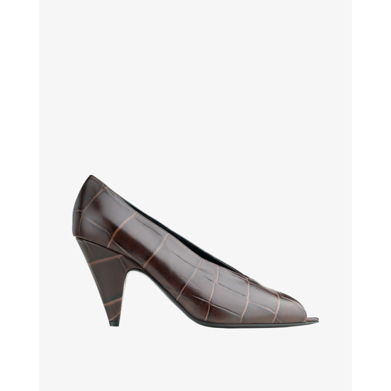 SERGIO ROSSI Cipele B13170MMVN13110 Blunt Heel-85 PARCHMENT 9677/JZ26