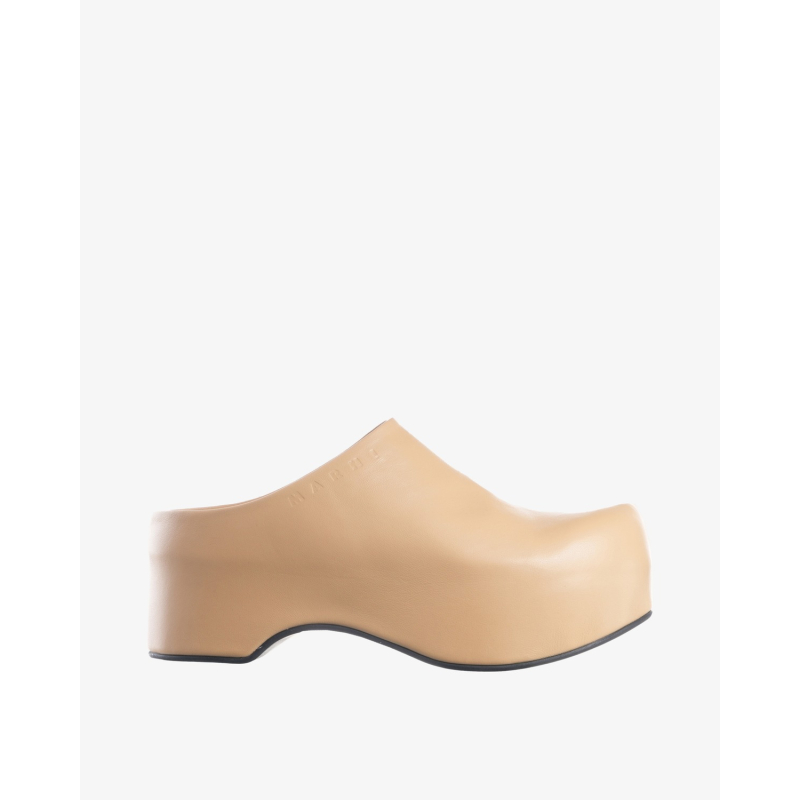 MARNI Papuče SBMS009704/JZ24 BEIGE