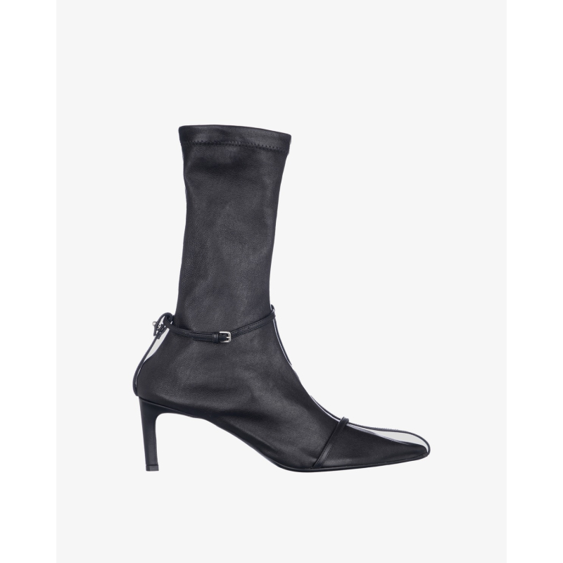JIL SANDER Čizme J15WU0085/JZ24 BLACK