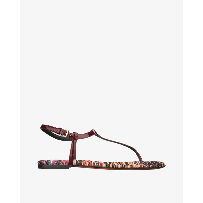 MISSONI Sandale MWF109/PL25 ORANGE RED