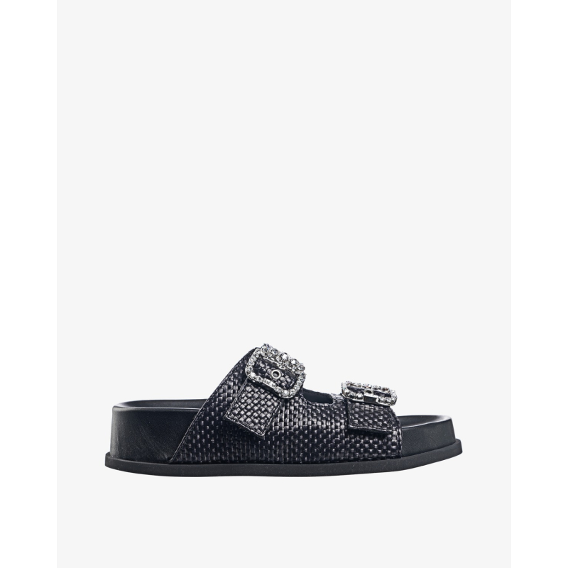 N21 Papuče 24ESP0514/PL24 BLACK