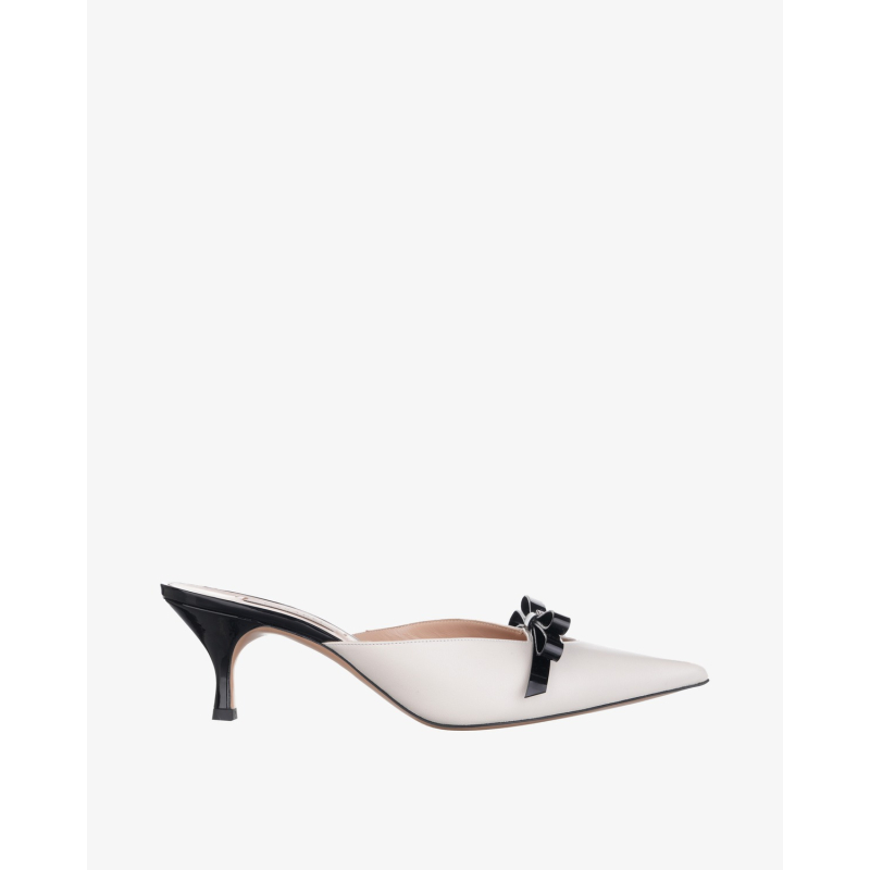 CASADEI Papuče 1G608/JZ24 ECRU/NERO