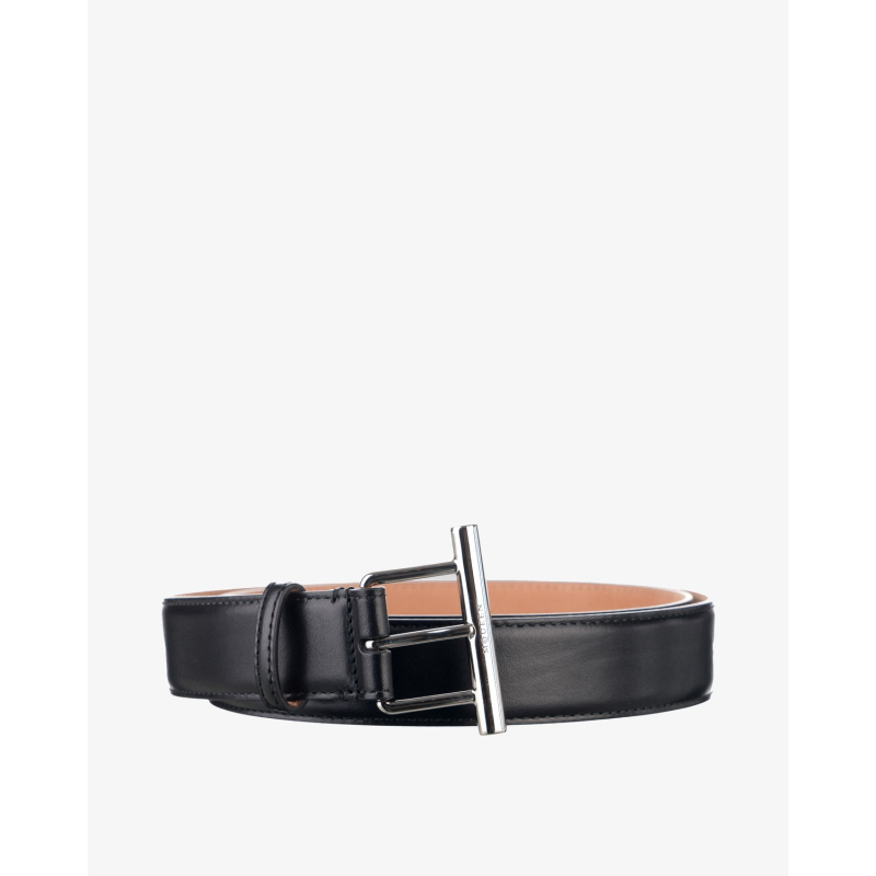 ALEXANDER MCQUEEN Kaiš 805205/JZ24 BLACK/SILVER