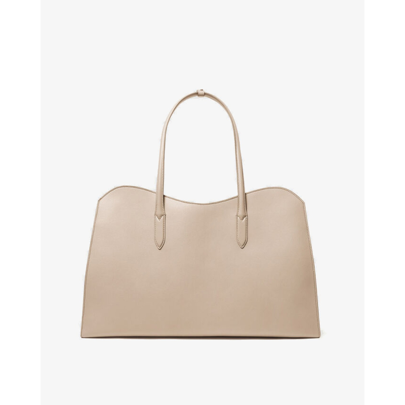 STELLA MCCARTNEY Torba 7B0193WP0533 Stella Ryder Weekender Bag Embossed Grainy Mat LIGHT MOSS/JZ26