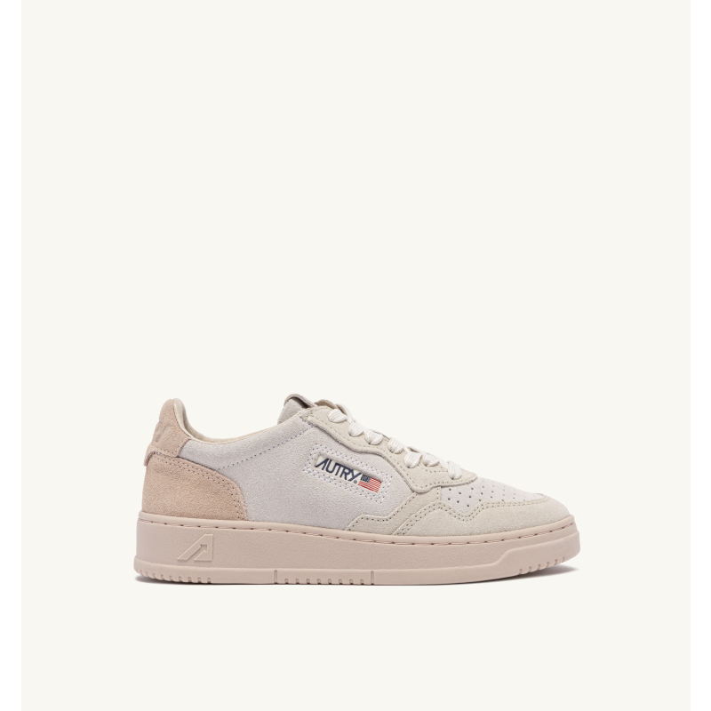 AUTRY INTERNATIONAL SRL Patike MEDALIST LOW WOM TS36 TRICOLOR/SUEDE PHARD/WHITE/SAND/JZ26