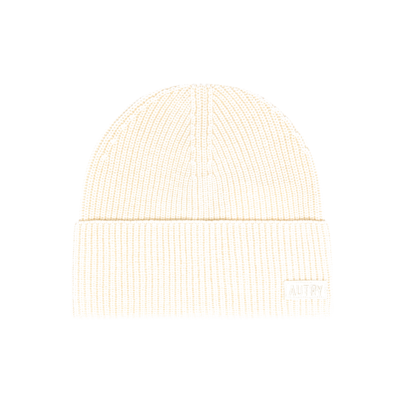 AUTRY INTERNATIONAL SRL Kapa BEANIE MAIN UNISEX 151U WOOL BUTTER/JZ26