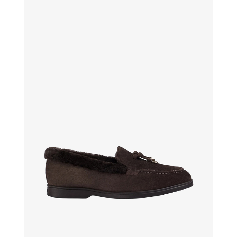 DOUCAL'S Cipele DD8920JOANUM252TL03 MOCASSINO ADLER LIGHT CACHEMIRE MOGANO+ T.MORO/JZ26