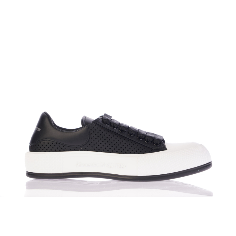 ALEXANDER MCQUEEN Patike 727374/23 BLACK/WHITE