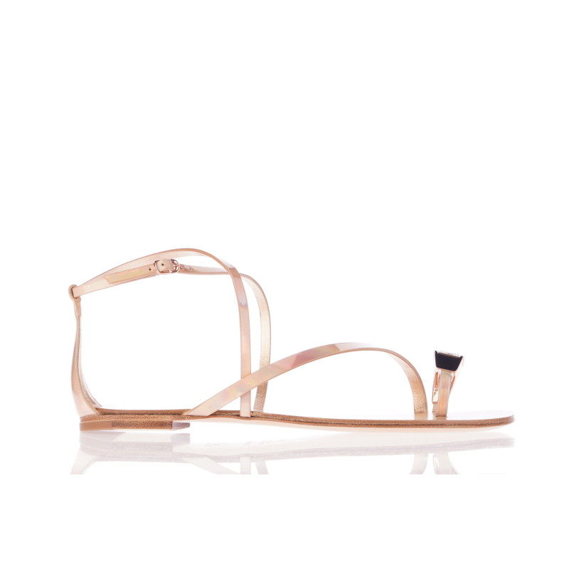 CASADEI Sandale 1N359/23 GOLDPINK