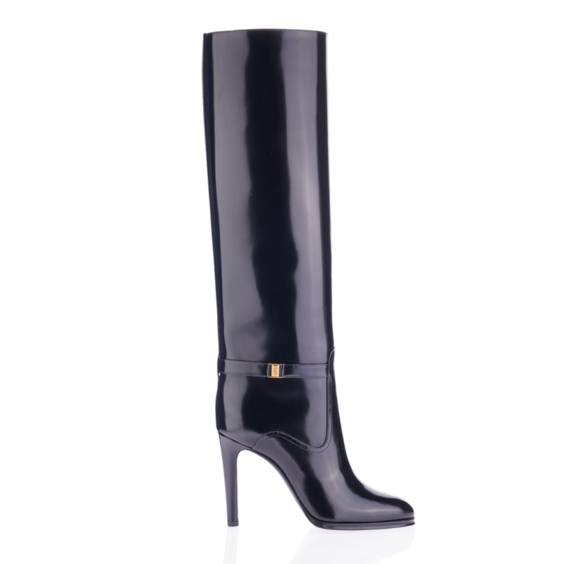 SAINT LAURENT Čizme 711188/22 NERO