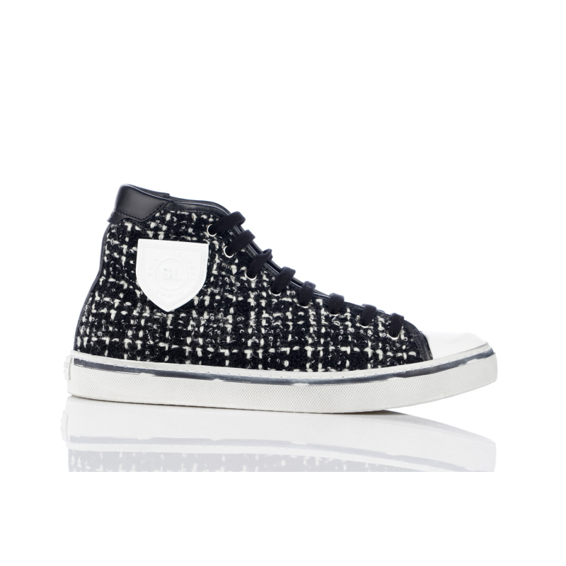 SAINT LAURENT Patike 676177/21 NERO-BIANCO