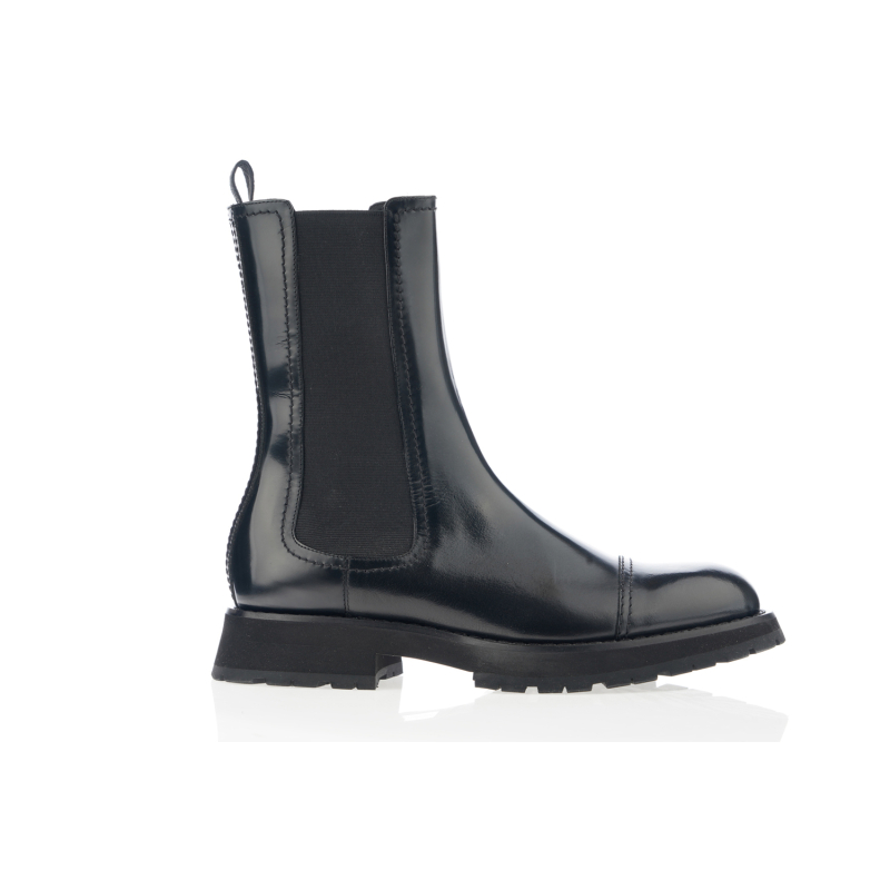 ALEXANDER MCQUEEN Čizme 708175/22 BLACK