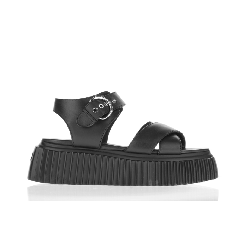 AGL Sandale D642073/23 NERO-NERO