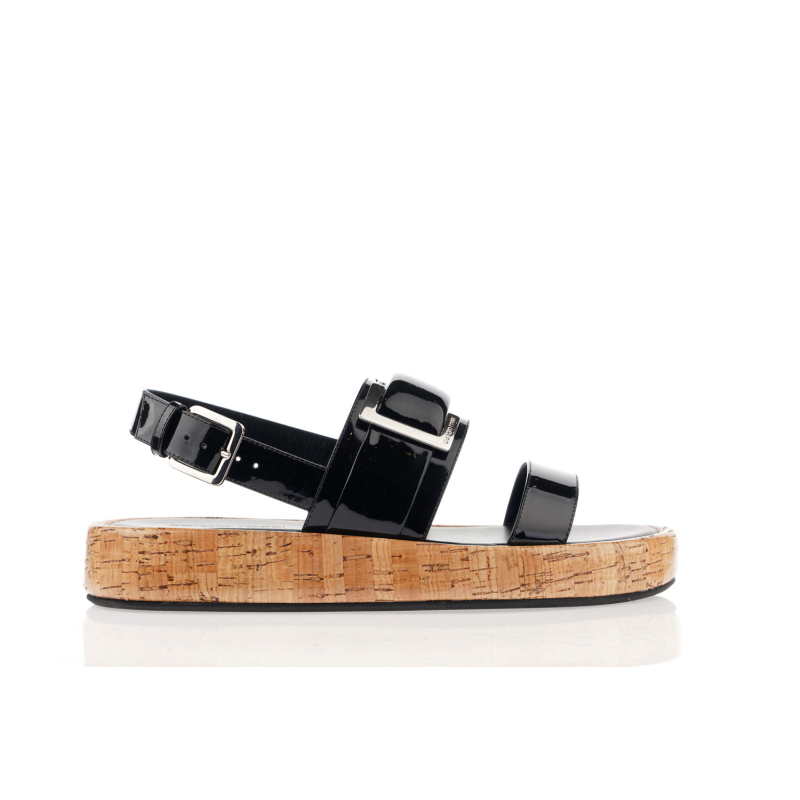 SERGIO ROSSI Sandale A97730/22 NERO