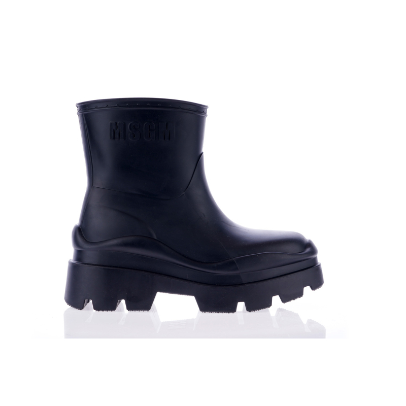 MSGM Čizme MDS101406 BLACK