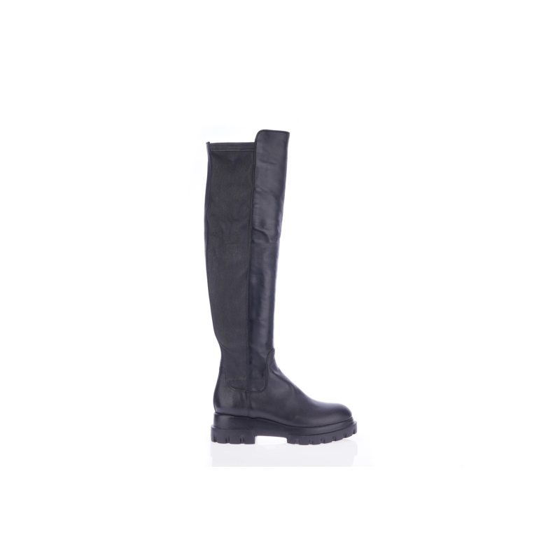 AGL Čizme D756584PG MALIKA OVER THE KNEE NERO 1049