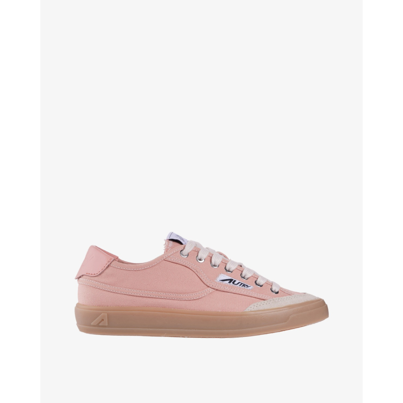 AUTRY INTERNATIONAL SRL Patike WINDSCAPE LOW WOM CU05/SS26 CANVAS/SUEDE/LEATHER CLAY