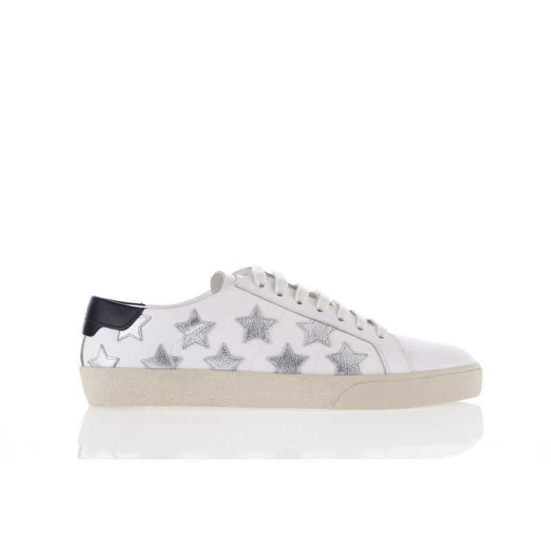 SAINT LAURENT Patike 419197/22 BLANC OPT/ARG/NERO