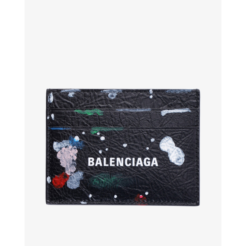 BALENCIAGA Novčanik 5943092ACJM001 CARD HOLDER 8486 BLACK/MULTICOLOR/PL26