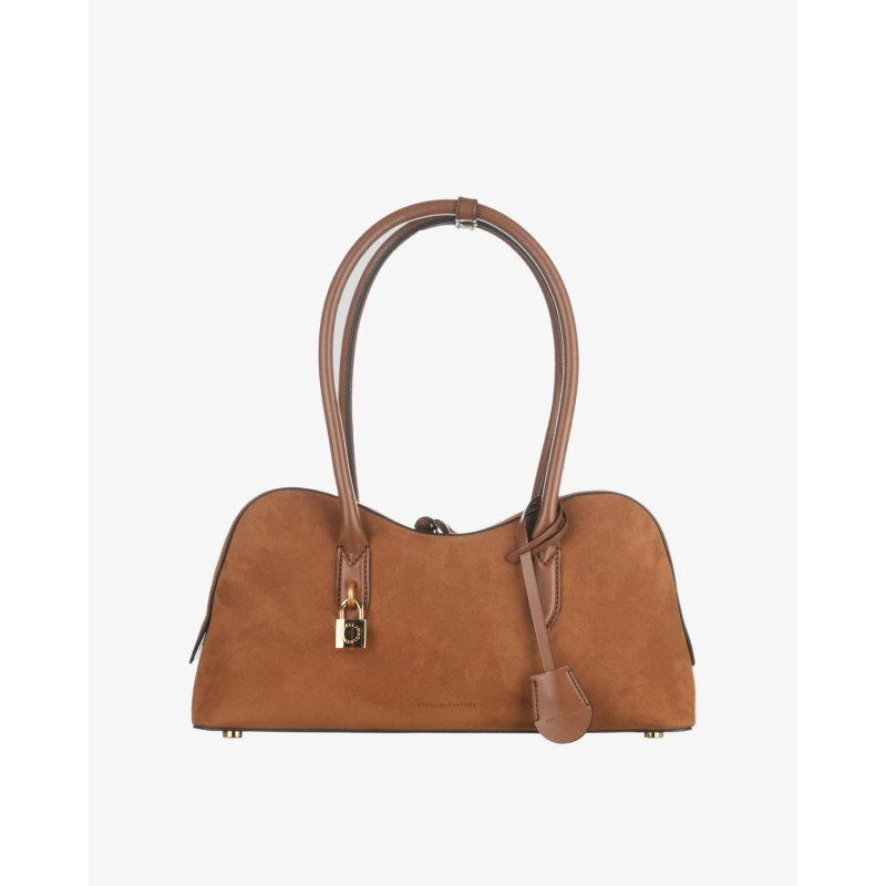 STELLA MCCARTNEY Torba 7B0138/PL25 SUEDE BRANDY