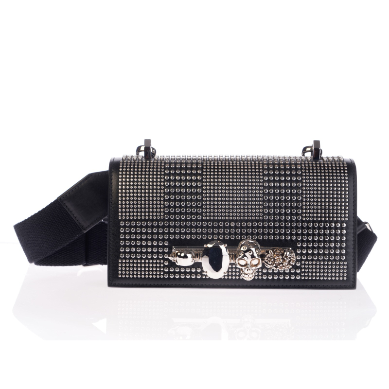 ALEXANDER MCQUEEN Torba 747833/PL24  BLACK