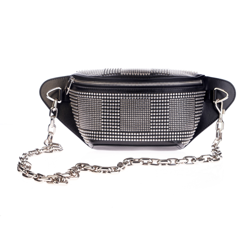 ALEXANDER MCQUEEN Torba 735317/PL24  BLACK