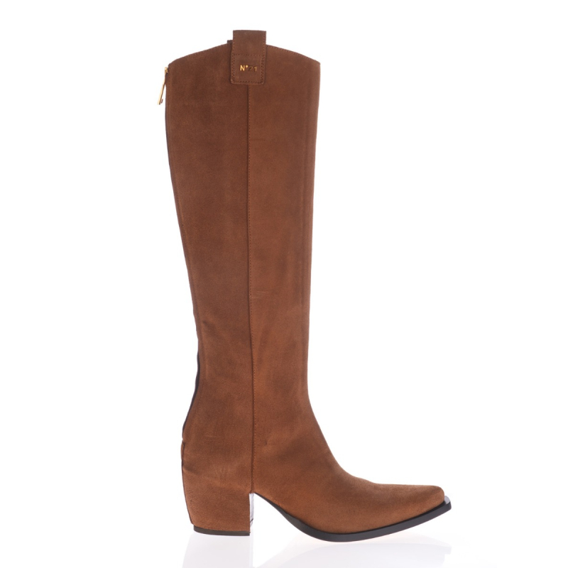 N21 Čizme 23ISP0457/JZ23 brown