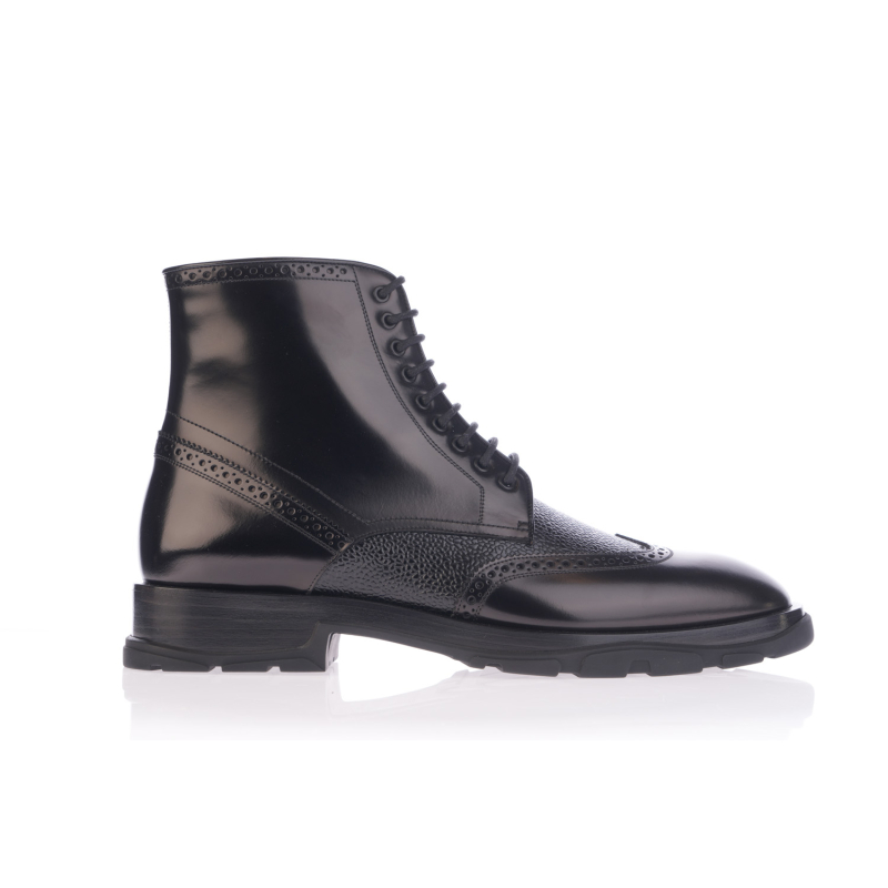 ALEXANDER MCQUEEN Čizme 750389/JZ23   BLACK