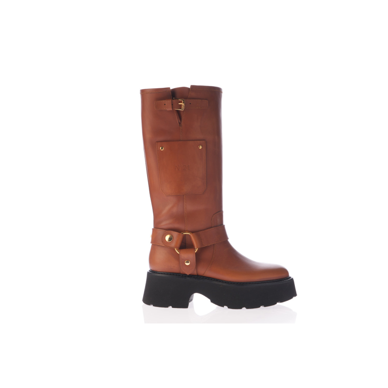 N21 Čizme 23ISP0482/23 brown