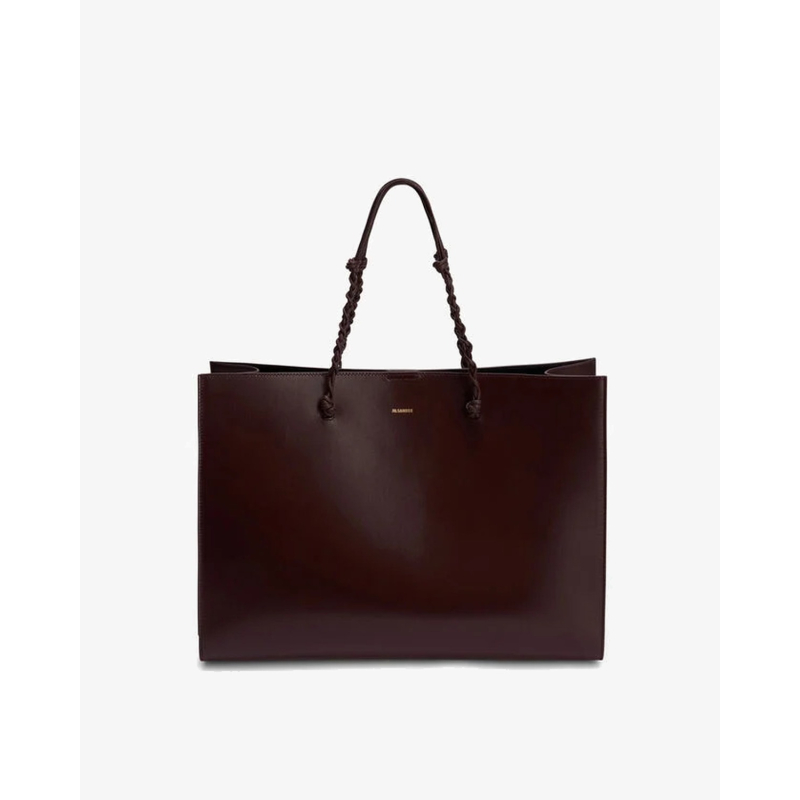 JIL SANDER Torba J07WC0039 TANGLE SHOPPING EW 205 dark earth/JZ26